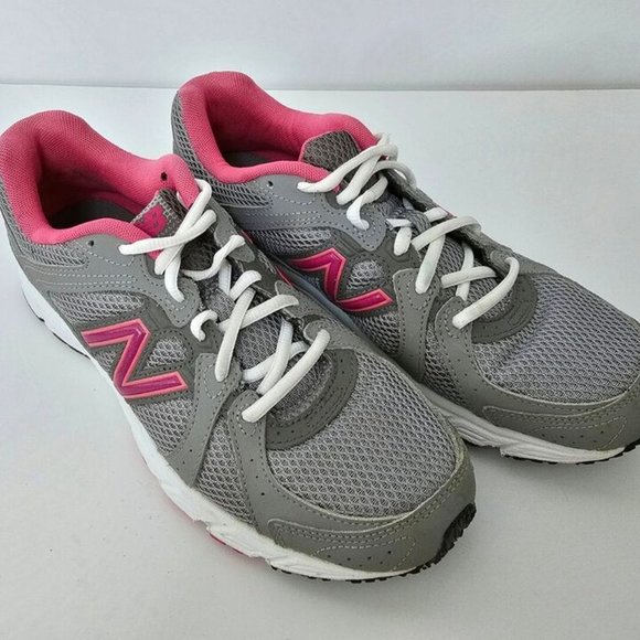 New Balance 481 Womens Size 9 B Gray Pink Lace Up Running Shoes WE481GP1 - Picture 5 of 10